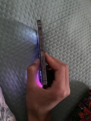 куплю бу технику: IPhone 14 Pro, Б/у, 128 ГБ, Blue Titanium, Чехол, 100 % — 6