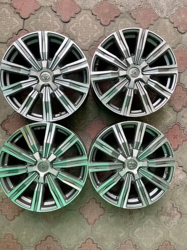 продаю титан диск на ниву: Литые Диски R 22 Комплект, отверстий - 5, Б/у — 2