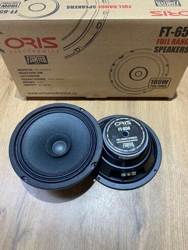 машны: Громкие динамики для замены штатки! ORIS FT 650 ! Широкополосная — 8