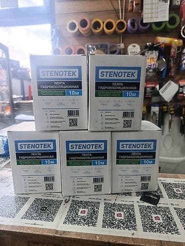 Гидроизоляционная лента STENOTEK, рулон 10 м Назначение: - Эластичная — 1