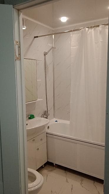 flat osh: 1 комната, 34 м², 105 серия, 1 этаж, Евроремонт — 5