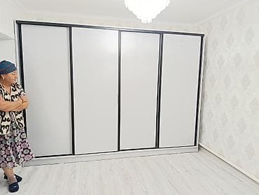 Шкаф-купе с 4 раздвижными фасадами - Лаконичный современный дизайн at lalafo.kg Шкаф-купе с 4 раздвижными фасадами - Лаконичный современный дизайн