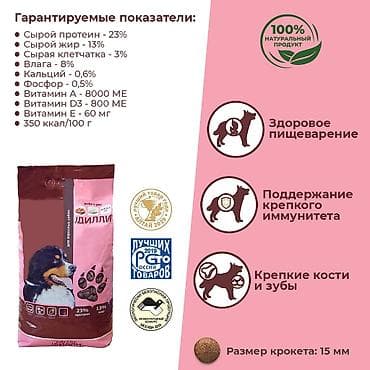 Сухой корм для взрослых собак «Рыба и рис» Основные особенности: -