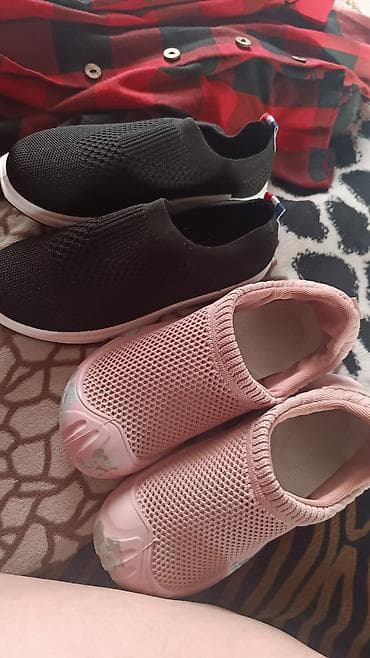 Летние дышащие слипоны (2 пары) - Черные слипоны: универсальная — 3