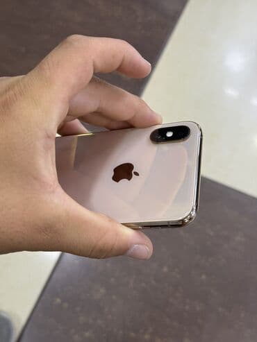iphone xs 256 цена в бишкеке: IPhone Xs, Колдонулган, 64 ГБ, Алтын, 79 % — 2