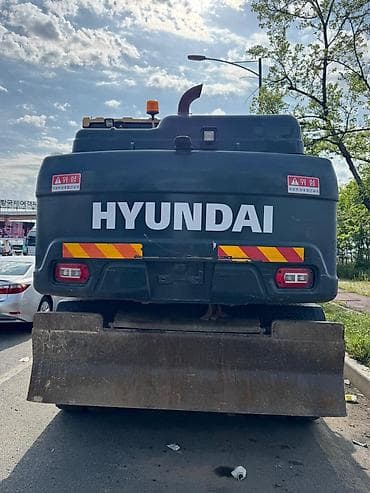 сетки от солнца: Экскаватор, Hyundai, 2018 г., Колесный — 2