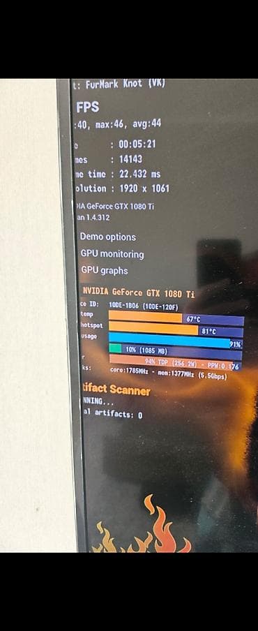 Техника и электроника: Видеокарта для ПК, Б/у, GeForce GTX, 12 ГБ — 2