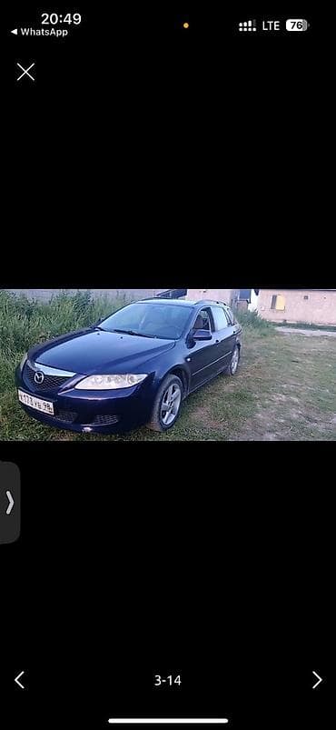 ford fox: Mazda 6: 2005 г., 2 л, Механика, Бензин, Универсал — 4