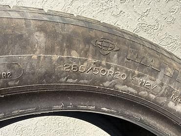 шины 285 50 r20: Шины 285 / 50 / R 20, Лето, Б/у, 1 шт, Внедорожные (АТ/МТ), Michelin — 2