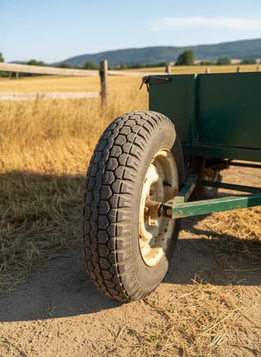 Колеса в сборе 130 / 35 / R 13, Всесезонная, Б/у, 1 шт, Железные, отверстий - 4