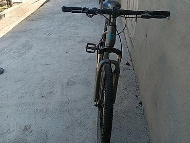 вилка воздушная: Горный велосипед, Stels, Сталь, Б/у — 3