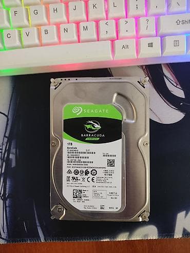 Накопитель для ПК, Seagate, HDD, 1 ТБ, 3.5", Для ПК