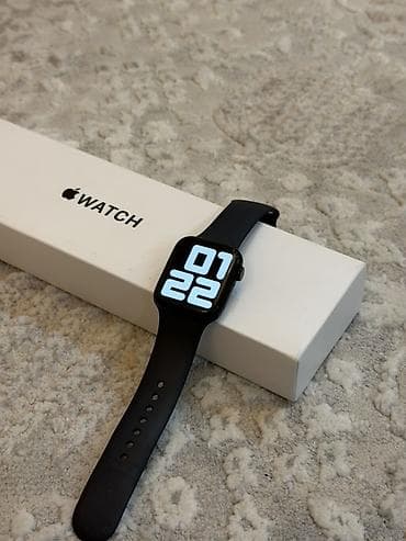 huawei 80: Apple Watch Se2 Gps 44мм алюминий полностью весь комплект состояние — 1