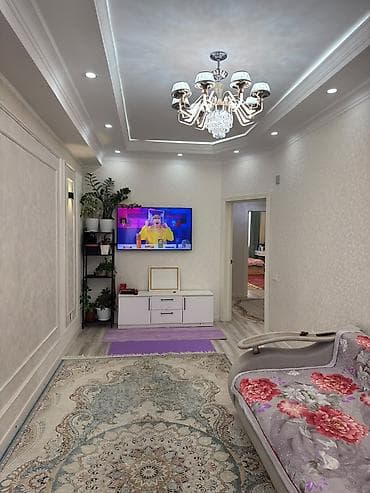 Недвижимость: 2 комнаты, 64 м², Джал мкр (в т.ч. Верхний, Нижний, Средний) Элитка, 10 этаж, Евроремонт — 3