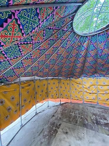 Спорт и хобби: Юрта (разборная, каркасно-тентовая) - Тип: традиционная круглая юрта — 3