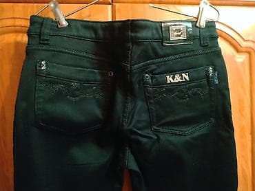 dc dc: Джинсы, Прямые, Низкая талия, Со стразами — 4