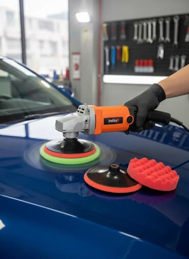 набор для полировки: Жылмалагычтар, Стандарттык жылмалагыч машина, Жаңы, Акысыз жеткирүү — 1