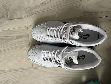 Мырзалардын бут кийими: Эркектердин кроссовкасы, 43, Nike, Жаңы, түсү - Ак, Өзү алып кетүү, Акылуу жеткирүү — 2