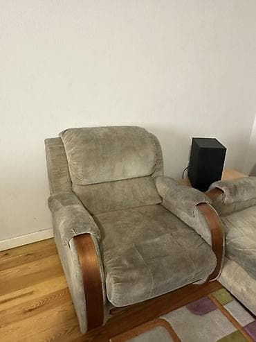 каракол спальный: Комплект мягкой мебели, цвет - Серый — 3