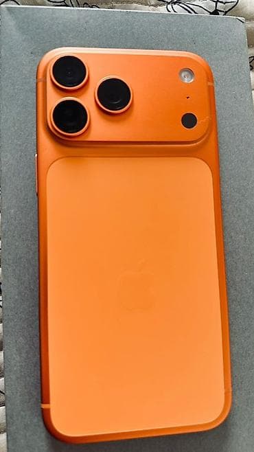 IPhone 17 Pro Max, Новый, 256 ГБ, Оранжевый, Коробка, 100 %