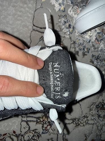 Ботинки: Мужские кроссовки, 42.5, 43, Новый, цвет - Серый, Самовывоз — 5