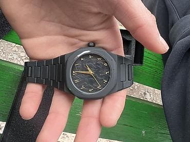 Сумкалар: Часы наручные, мужские, аналоговые. - Корпус и браслет: матовый — 1