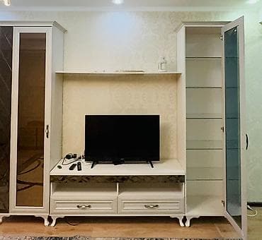декоративные цветы бишкек: Стенка-шкаф, Тип стенки-шкафа: Модульная, Для зала, Особенности: С отделением под телевизор — 4