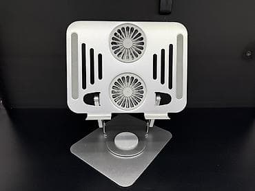 Компьютерлер, ноутбуктар жана планшеттер: 💻Складная подставка с охлаждением для ноутбука/планшета с поворотом — 4