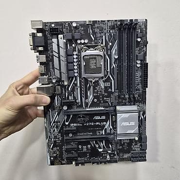 core i7: Материнская плата для ПК, Новый, Asus, LGA1151, ATX — 1