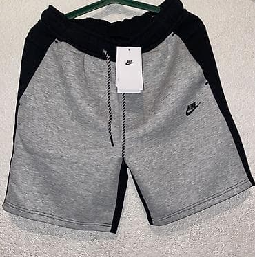 Мужские шорты, L, Nike, Новый, цвет - Серый, Платная доставка