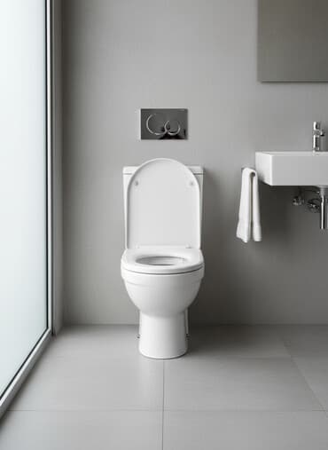 крышка на унитаз: Унитаз Инсталляция, Новый, Материал: Фарфор — 1