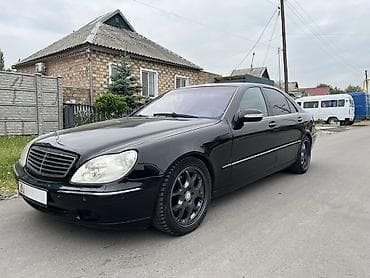 hummer h1: Mercedes-Benz S-Class: 2002 г., 5 л, Автомат, Бензин, Седан — 1