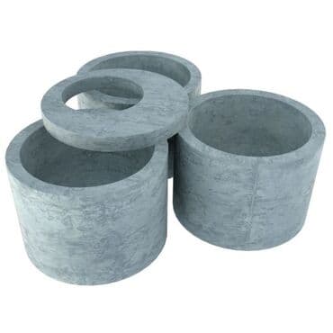 накопительный бак для воды в частном доме цена: Темир-бетон шакеги септик үчүн Өлчөмү: 110 x 90 x 10 см, Акылуу орнотуу, Чекене — 6