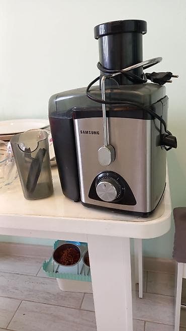 juicer machine: Соковыжималка центробежная Samsung - Корпус из нержавеющей стали с — 1
