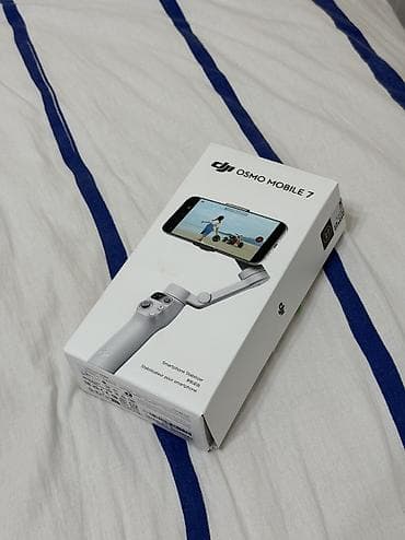 360 camera: Стабилизатор для смартфона DJI Osmo Mobile 7 Компактный трёхосевой — 6
