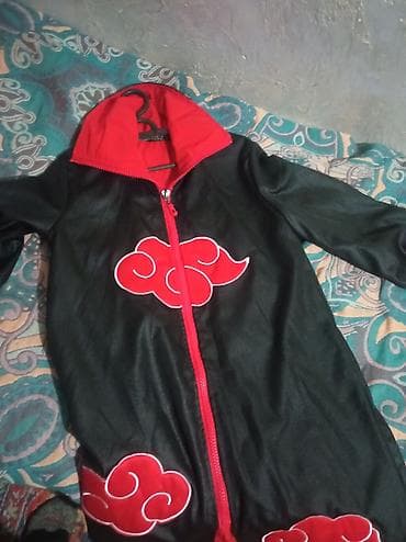 черный кожаный плащ: Продаю плащ Акацуки (аниме Naruto) состояние идеальное, цена срочная - — 3