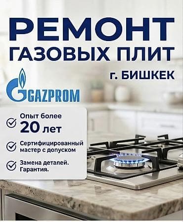 Профессионально и безопасно выполню ремонт газовой плиты на дому