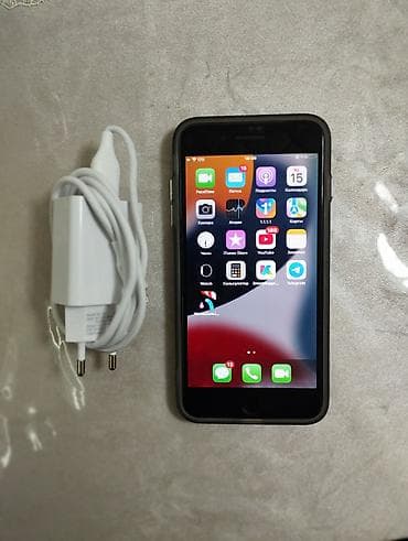 Poco: IPhone 7 Plus, Б/у, 128 ГБ, Черный, Чехол, 100 % — 6