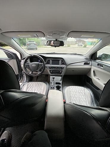 серая 2: Hyundai Sonata: 2017 г., 2.4 л, Автомат, Бензин, Седан — 9