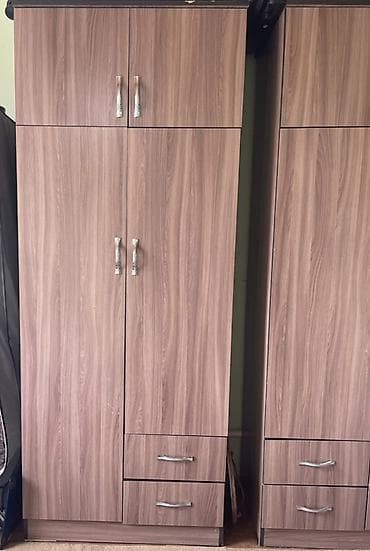 Шифоньер, шкаф для одежды, Б/у, Прямой, ЛДСП