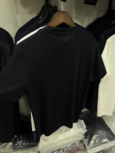 pull bear: Мужская футболка, M, L, XL, Новый, цвет - Синий, Самовывоз — 2