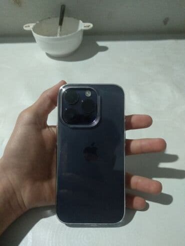 mi bent: IPhone 14 Pro, Б/у, 128 ГБ, Deep Purple, Чехол — 6