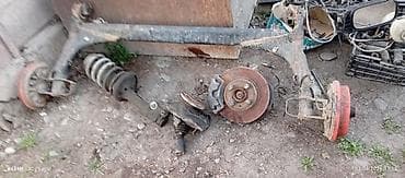 Балка задней подвески в сборе + комплект тормозных барабанов/ступиц at lalafo.kg Балка задней подвески в сборе + комплект тормозных барабанов/ступиц