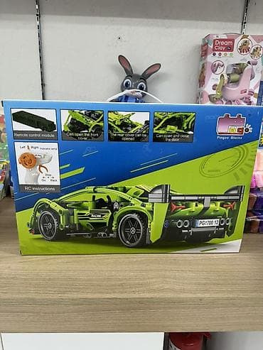 лего кааба: Конструктор Pingao Blocks BLOCK RC CAR (арт. 70012) — радиоуправляемый — 2