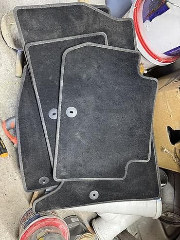 щетка для мойки авто: Ворсовые Полики Для салона Kia, цвет - Серый — 2