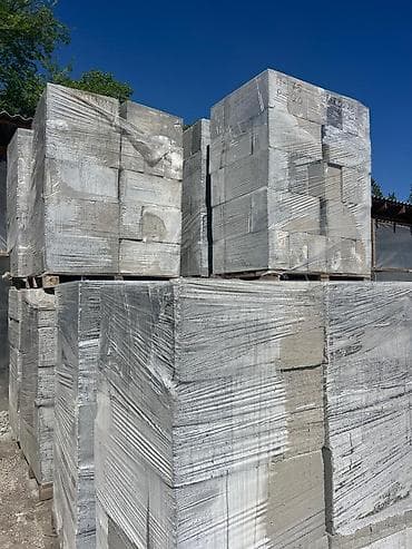 газобетон: Газоблоки для строительства стен и перегородок. - Материал — 3