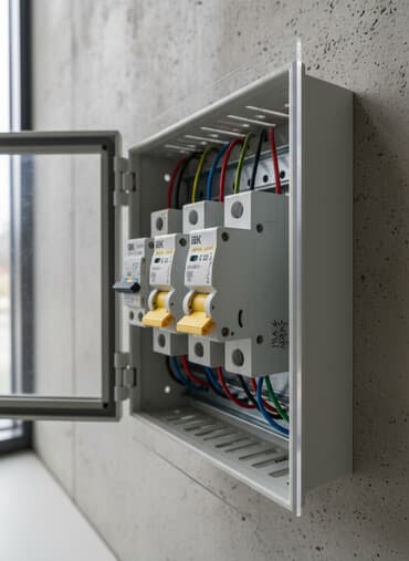 аккумулятор ибп: Электрический автомат, Трехфазные, Напряжение: 32 ампер, Новый — 1