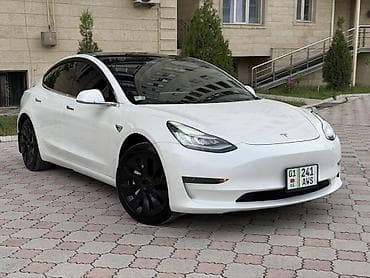 меняю на недвижимость: Tesla Model 3: 2021 г., Электромобиль, Седан — 2