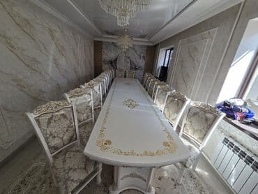 мебель офисный: Стол и стул для зала, цвет - Белый — 4