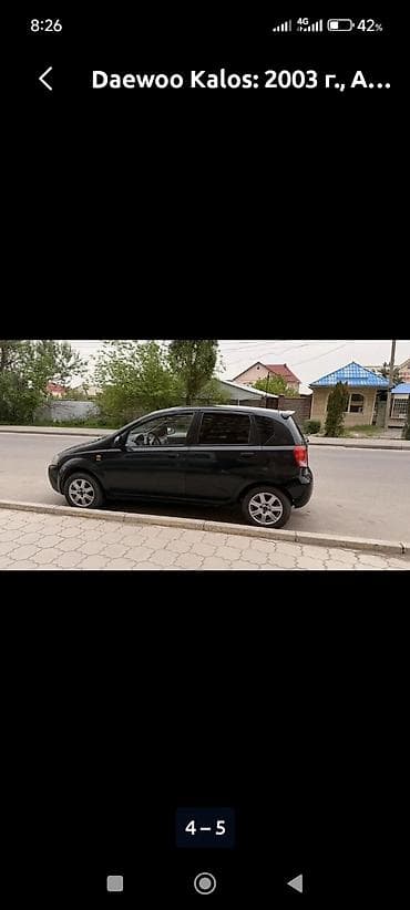 honda saber: Daewoo Kalos: 2003 г., Хэтчбэк — 5